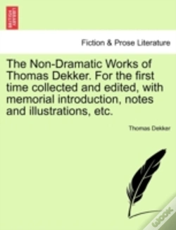 Capa do artigo The Non-Dramatic Works Of Thomas Dekker.