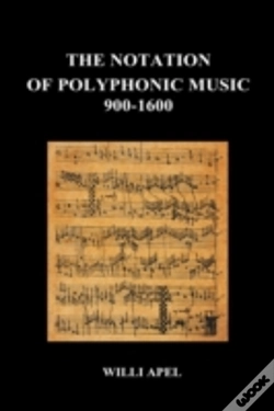 Capa do artigo The Notation Of Polyphonic Music 900 1600 (Hardback)