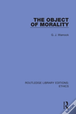 Capa do artigo The Object Of Morality