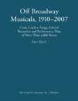 The Off Broadway Musical, 1910-2007 - Preview