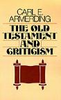 The Old Testament And Criticism - Preview