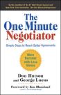 The One Minute Negotiator: Simple Steps To Reach Better Agreements - Preview