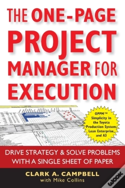 Capa do artigo The One-Page Project Manager For Execution