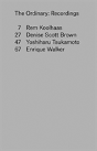 The Ordinary Â€“ Recordings - Preview