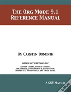 Capa do artigo The Org Mode 9.1 Reference Manual