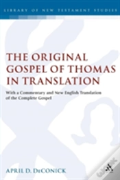 Capa do artigo The Original Gospel Of Thomas In Translation