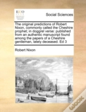 Capa do artigo The Original Predictions Of Robert Nixon