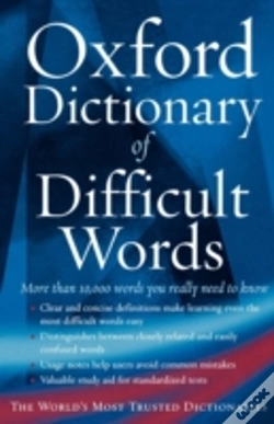 Capa do artigo The Oxford Dictionary Of Difficult Words