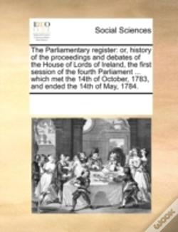 Capa do artigo The Parliamentary Register: Or, History
