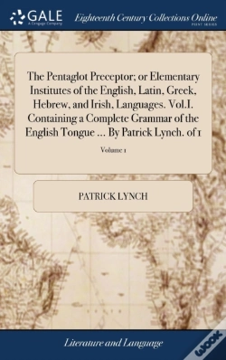 Capa do artigo The Pentaglot Preceptor; Or Elementary I