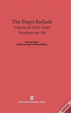 Capa do artigo The Pepys Ballads, Volume Ii, (1625-1640)