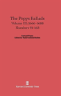 The Pepys Ballads, Volume Iii, (1666-1688) - Preview
