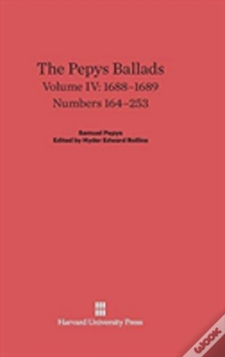 Capa do artigo The Pepys Ballads, Volume Iv, (1688-1689)