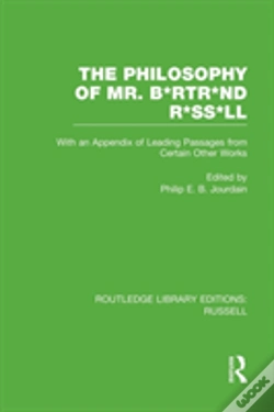 Capa do artigo The Philosophy Of Mr. B*Rtr*Nd R*Ss*Ll
