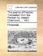 The Poems Of Ferdosi. Translated From Th - Preview