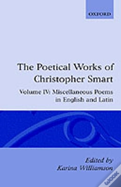 Capa do artigo The Poetical Works Of Christopher Smart: Volume Iv. Miscellaneous Poems, English And Latin