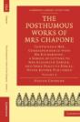 The Posthumous Works Of Mrs Chapone - Preview