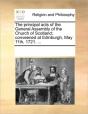 The Principal Acts Of The General Assemb - Preview