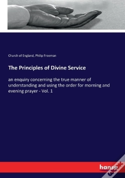 Capa do artigo The Principles Of Divine Service