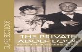 The Private Adolf Loos