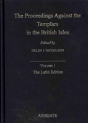 The Proceedings Against The Templars In The British Isles - Preview