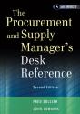 The Procurement And Supply Manager'S Desk Reference - Preview