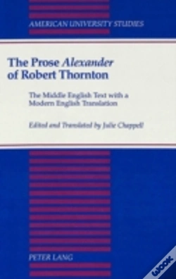 Capa do artigo The Prose Alexander Of Robert Thornton
