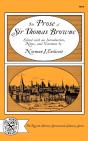 The Prose Of Sir Thomas Browne - Preview
