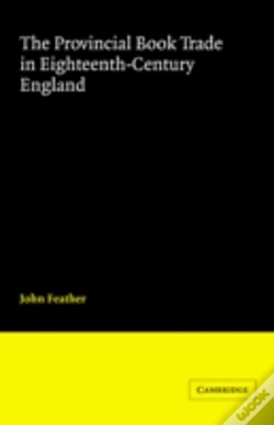 Capa do artigo The Provincial Book Trade In Eighteenth-Century England