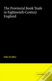 Capa do artigo The Provincial Book Trade In Eighteenth-Century England