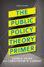 The Public Policy Theory Primer - Preview