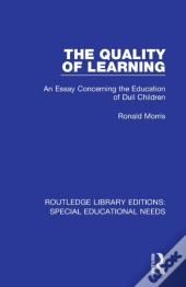 The Quality Of Learning