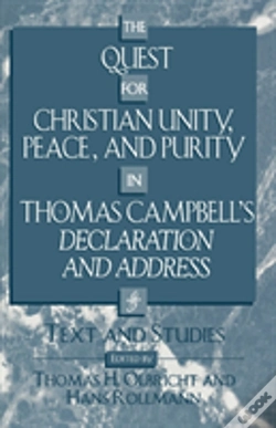 Capa do artigo The Quest For Christian Unity, Peace, And Purity In Thomas Campbell'S Declaration And Address