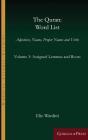 The Quran: Word List (Volume 3) - Preview