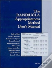 The Rand/Ucla Appropriateness Method User'S Manual