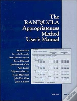 Capa do artigo The Rand/Ucla Appropriateness Method User'S Manual