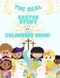The Real Easter Story & Colouring Book-A Story & Colouring Book. - Preview