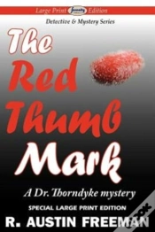 Capa do artigo The Red Thumb Mark (Large Print Edition)