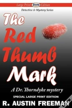 Capa do artigo The Red Thumb Mark (Large Print Edition)