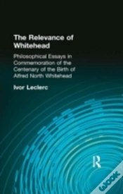 Capa do artigo The Relevance Of Whitehead