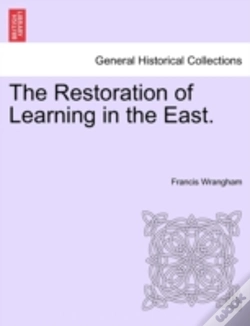 Capa do artigo The Restoration Of Learning In The East.