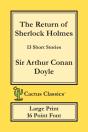 The Return Of Sherlock Holmes (Cactus Classics Large Print) - Preview