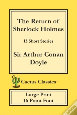 Capa do artigo The Return Of Sherlock Holmes (Cactus Classics Large Print)