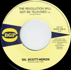 Capa do artigo The Revolution Will Not Be Televised - Vinil