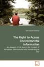 The Right To Access Environmental Information - Preview