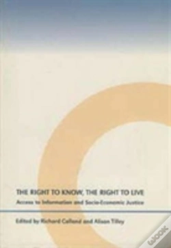Capa do artigo The Right To Know, The Right To Live