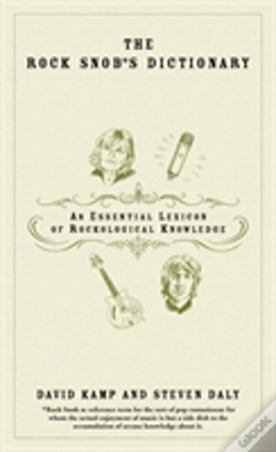Capa do artigo The Rock Snob'S Dictionary