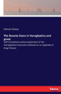 The Rosetta Stone In Hieroglyphics And Greek - Preview
