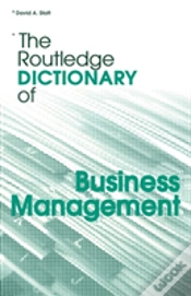 Capa do artigo The Routledge Dictionary Of Business Management