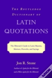 Capa do artigo The Routledge Dictionary Of Latin Quotations
